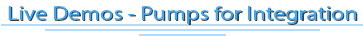 Live Demonstrations of integrated pumps with controllers for time pressure dispensing, jetting, micro volume dispensing, volumetric dispense