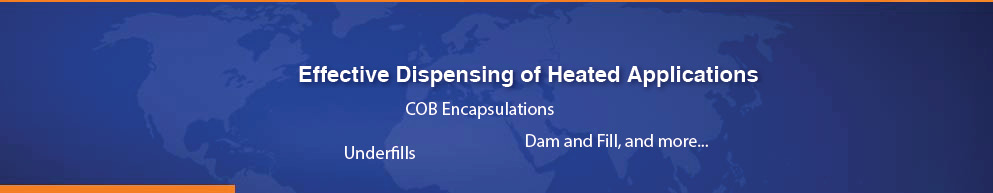 Effective dispensing of heated applications