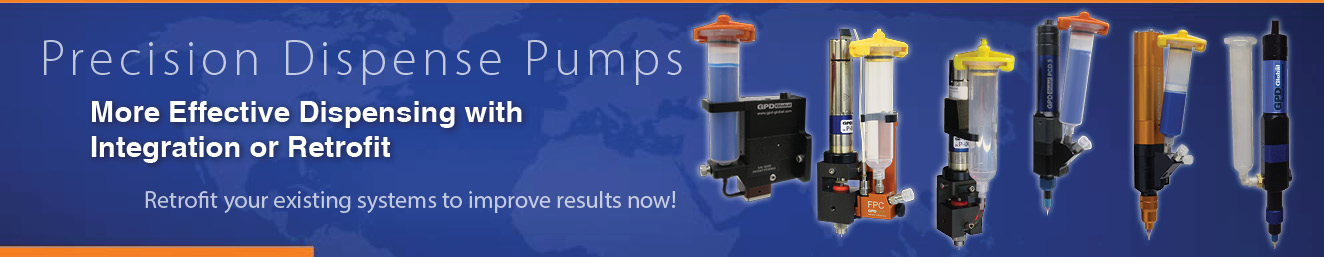 More effective precision dispensing Pumps